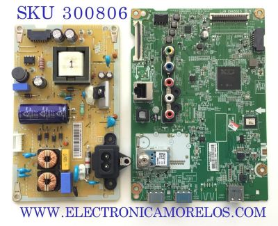 KIT DE TARJETAS PARA TV LG / NUMERO DE PARTE MAIN EBU65672207 / EAX68209006 / NUMERO DE PARTE FUENTE EAY64548902 / EAX69091401 / LGP32D-17F1 / 64548902 / PANEL HC320DXN-ABSL3 / MODELO 32LM570BPUA